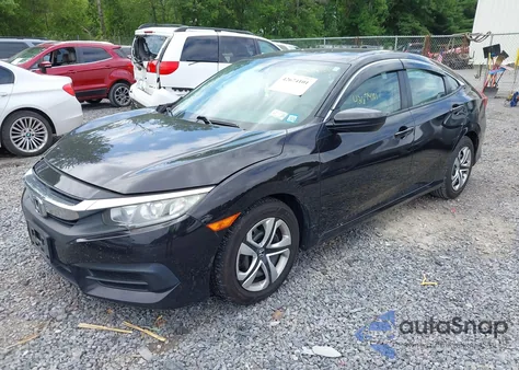 2017 Honda Civic Lx from USA, damaged, VIN 19XFC2F52HE224101